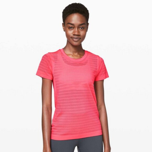 Lululemon Breeze By Short Sleeve *Squad Glossy Size 6 - Picture 1 of 6